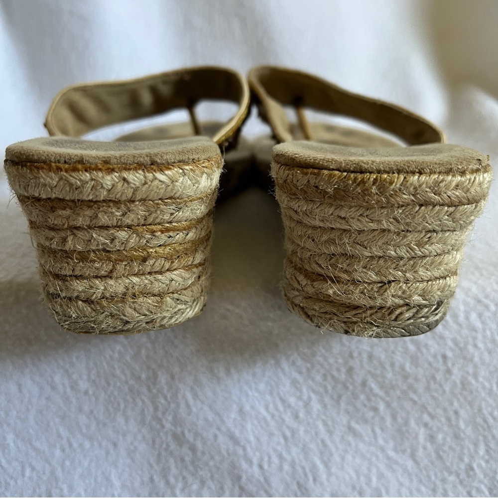 Vintage Montego Bay Club Beaded Espadrille Wedges - Picture 10 of 13